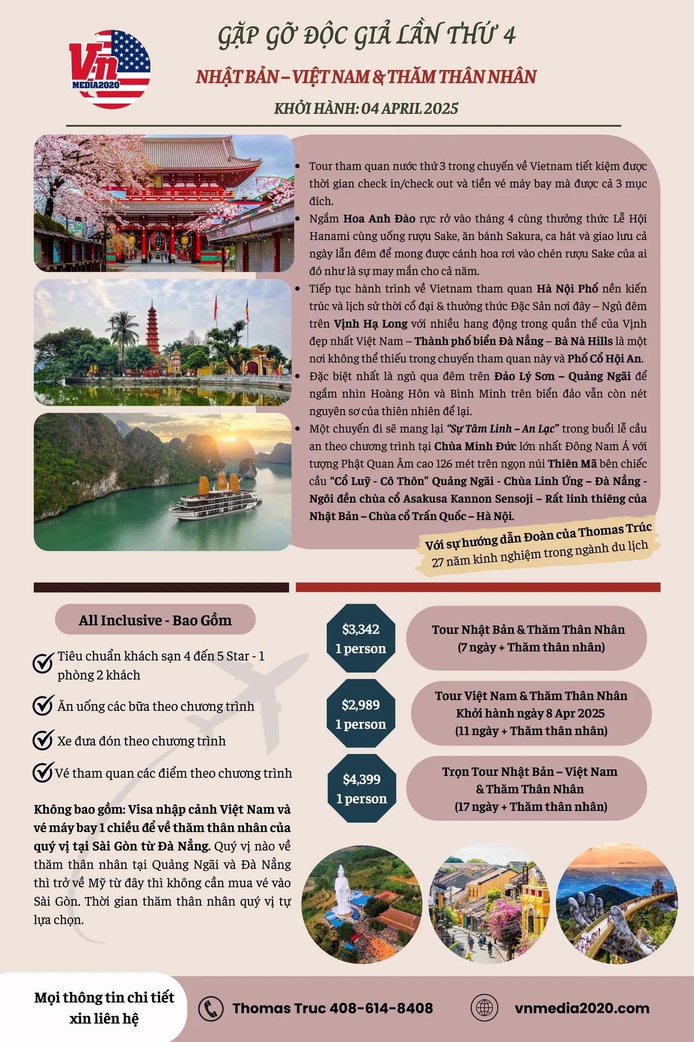 TOUR GẶP GỠ ĐỘC GIẢ LẦN THỨ 4